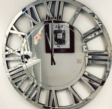Zegar lustrzany 80 cm 