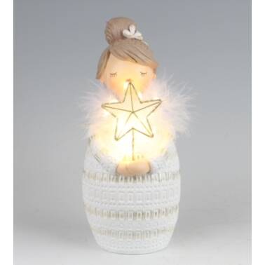 Figurka  Anioł led 23 cm