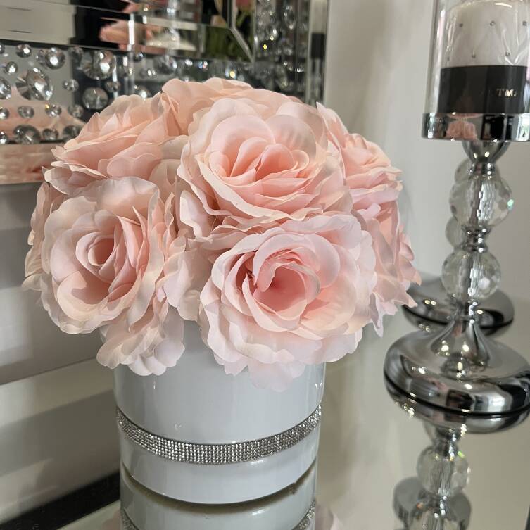 Flower box róże bukiet dekoracja 