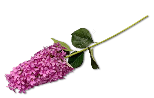 Gałązka Bzu 80 cm różowa 