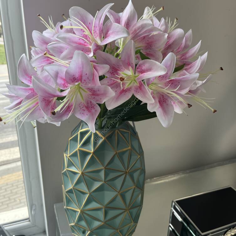 Bukiet lilia różowa 70 cm 