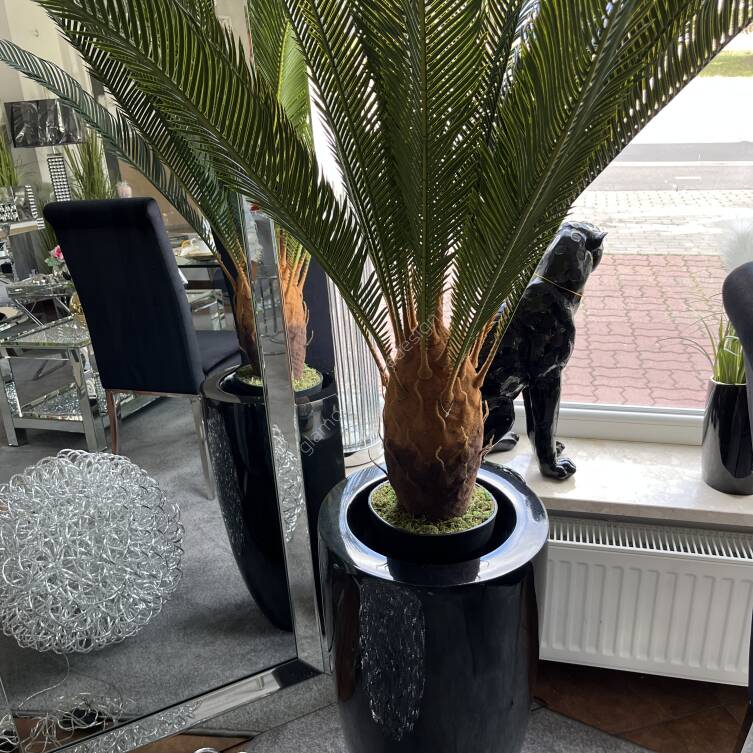 Donica czarna 64 cm