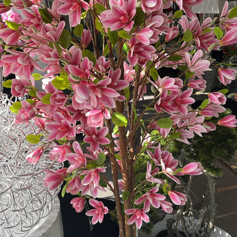 Drzewo magnolii 180 cm różowe 