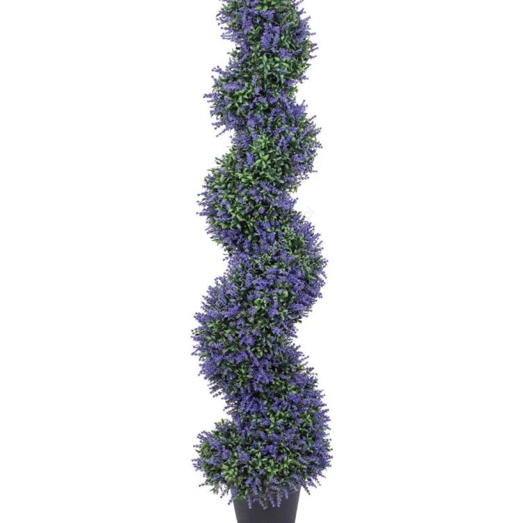 Spiralne drzewo lawendowe 120 cm 