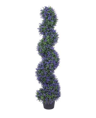 Spiralne drzewo lawendowe 120 cm 