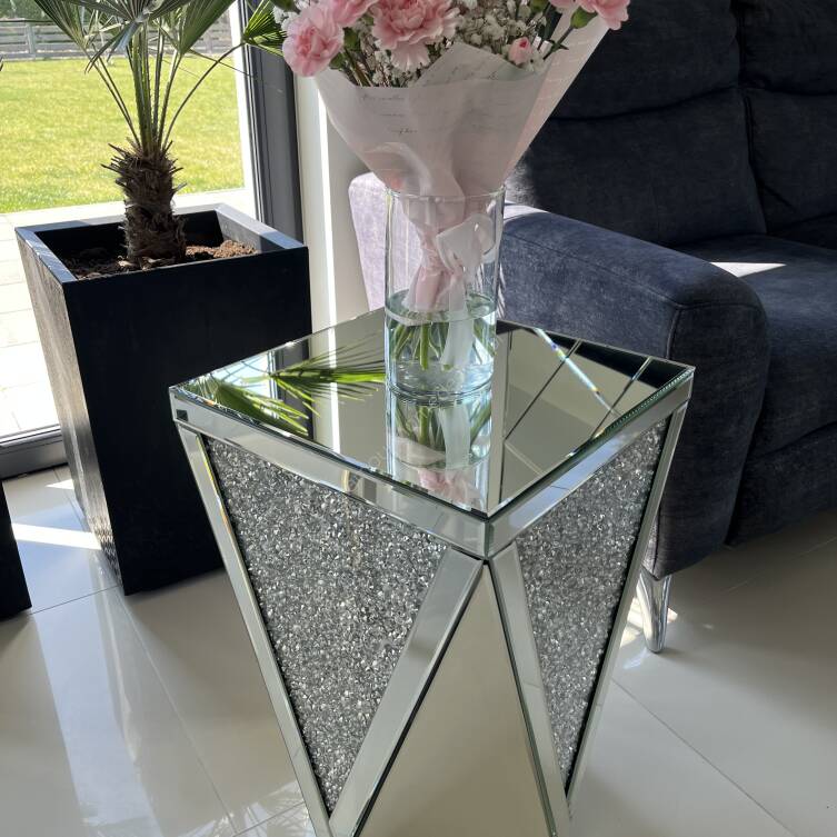 Stolik lustrzany 40x40 cm