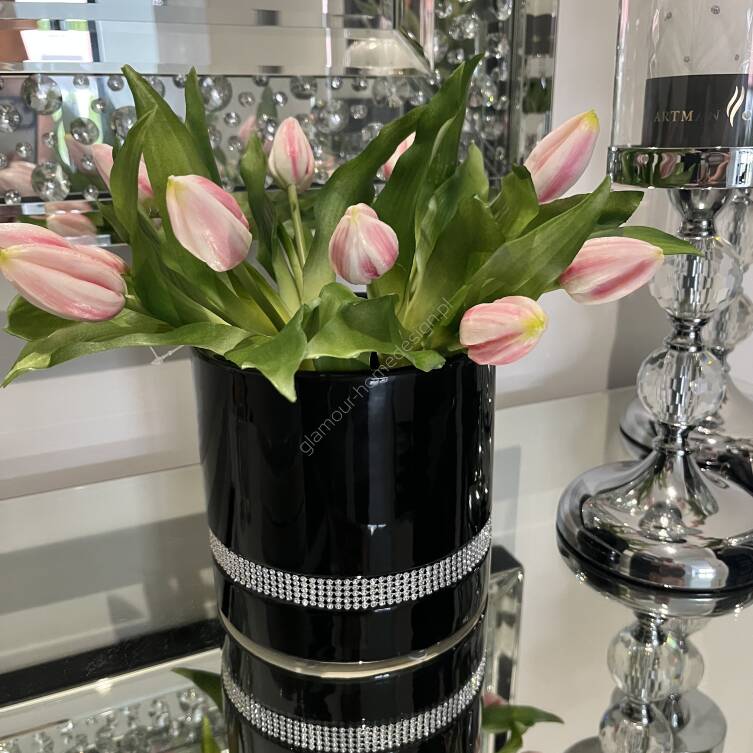 Doniczka osłonka  czarna 