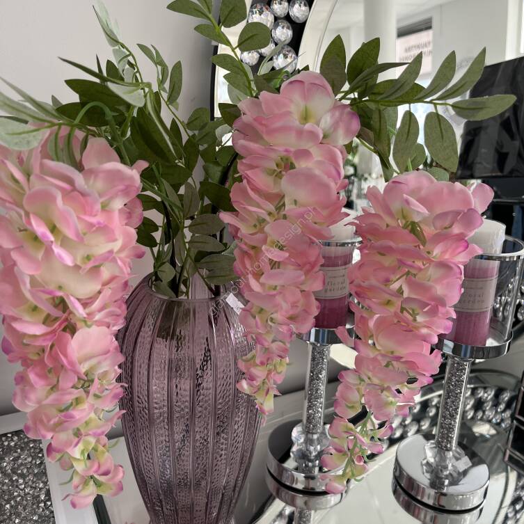 Gałązka wisteria różowa 