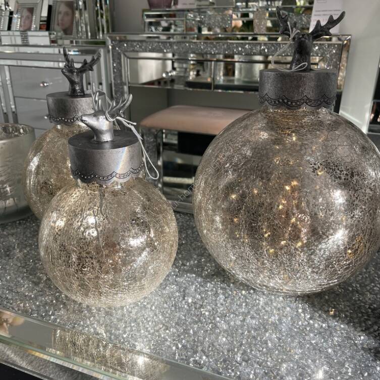 Bombka szklana LED TIMER