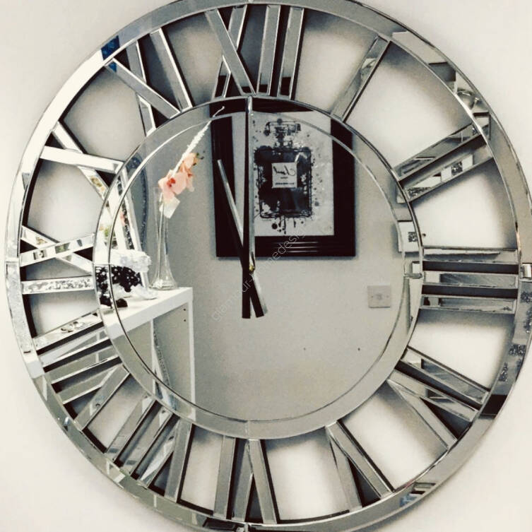 Zegar lustrzany 80 cm OSTATNI