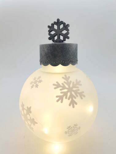 Bombka szklana LED Timer